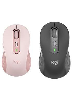 旗舰罗技M750M/L无线蓝牙鼠标静音办公电脑苹果笔记本商务专用