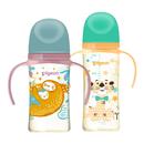 Pigeon贝亲奶瓶PPSU宽口防胀气新生婴儿宝宝重力球鸭嘴吸管杯以上