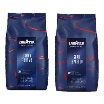 LAVAZZA拉瓦萨咖啡豆原装进口咖啡美式意式醇香特浓咖啡豆1kg