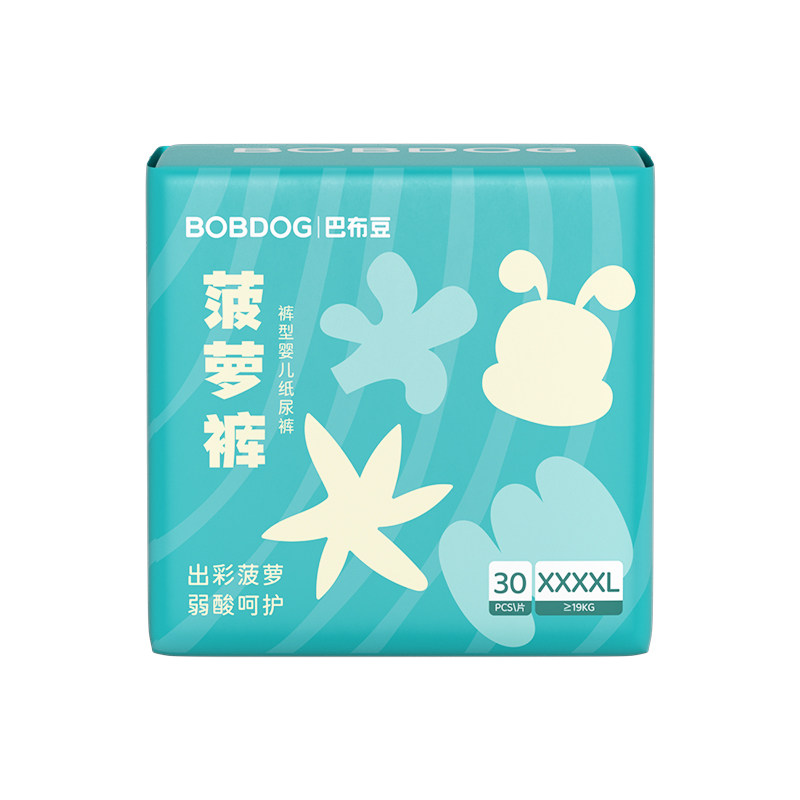 巴布豆菠萝裤宝宝拉拉裤