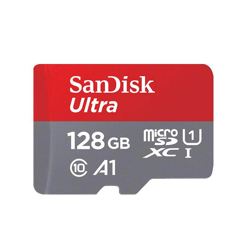 闪迪128g内存卡tf手机switch储存卡监控摄像头行车记录仪sd卡64g - 实物图