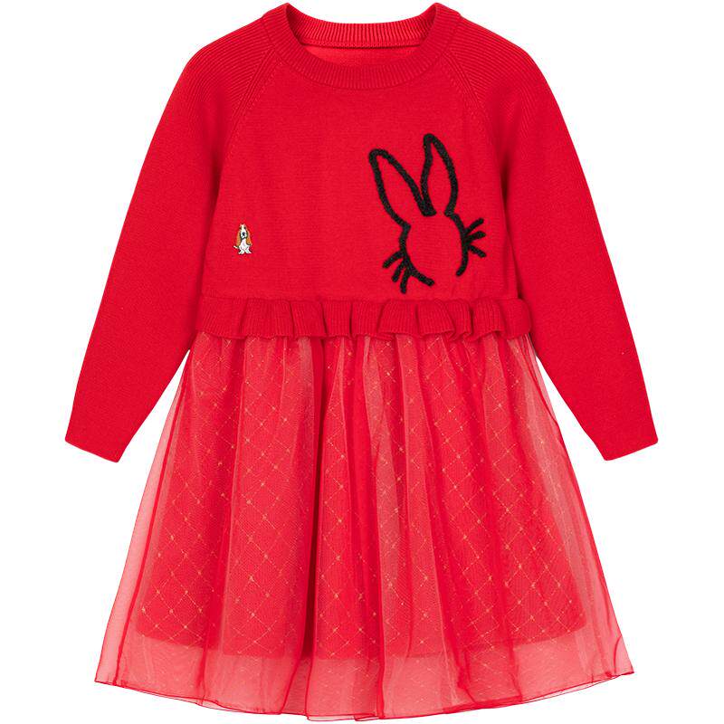 ���ڲ�����Ͼ��ʿͯװŮ������֯����ȹ�ﶬ�¿�ɰ���ɴƴ��ȹ��ɫ����ȹ�� 139Ԫ