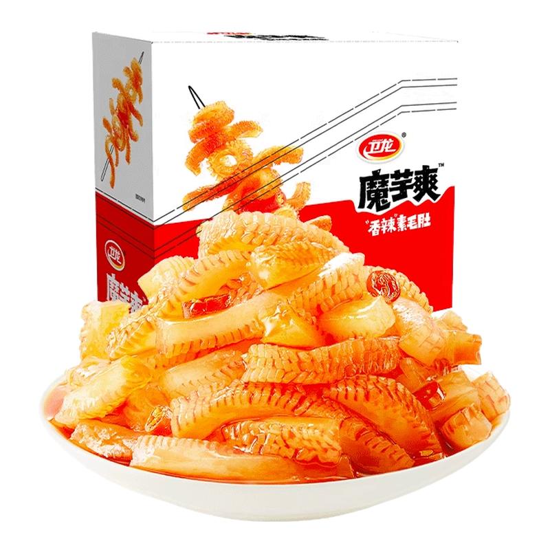 卫龙魔芋爽300g盒装辣味香辣酸辣