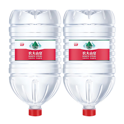 农夫山泉大桶水19L2桶送货上楼