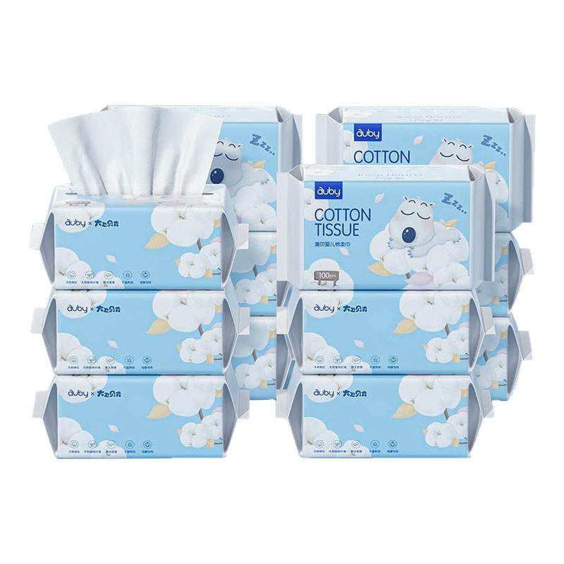澳贝棉柔巾婴儿干湿两用新生儿洗脸巾宝宝擦屁纸巾贝肯熊106抽,婴童用品,湿巾,淘宝优惠券,粉丝福利购,淘宝优惠卷