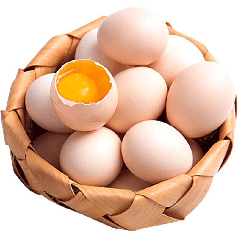 天农食品清远鸡蛋五谷蛋不腥谷物喂养走地鸡笨鸡蛋柴鸡蛋新鲜30枚