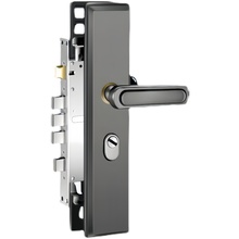 防盗门锁套装C级家用通用型不锈钢入户门锁木门大门锁机械锁具