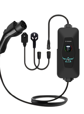 新能源汽车家用电车便携式随车7千瓦充电枪特斯拉比亚迪吉利通用