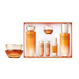 护肤礼盒 雪花秀御时紧颜参养水乳霜人参霜套装 官方正品