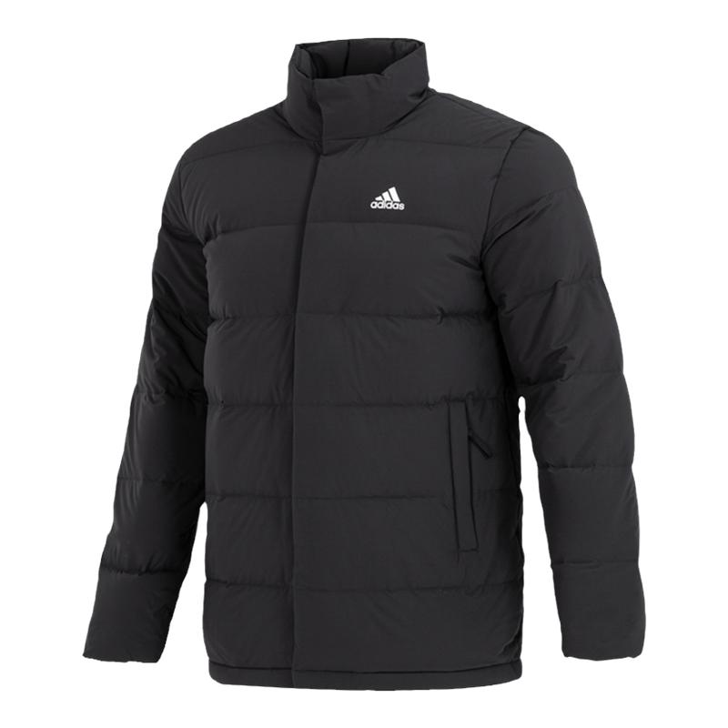 Adidas阿迪达斯男装冬季新款舒适运动立领保暖羽绒服 HG8700