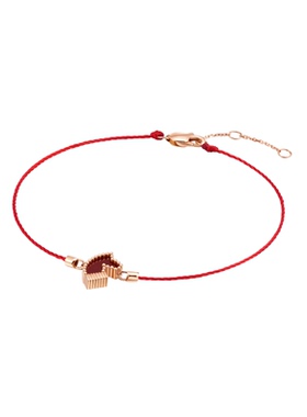 下拉领补贴【生肖马】DR宠爱马上相逢手链钻石红玉髓本命年礼物