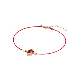 下拉领补贴【生肖马】DR宠爱马上相逢手链钻石红玉髓本命年礼物