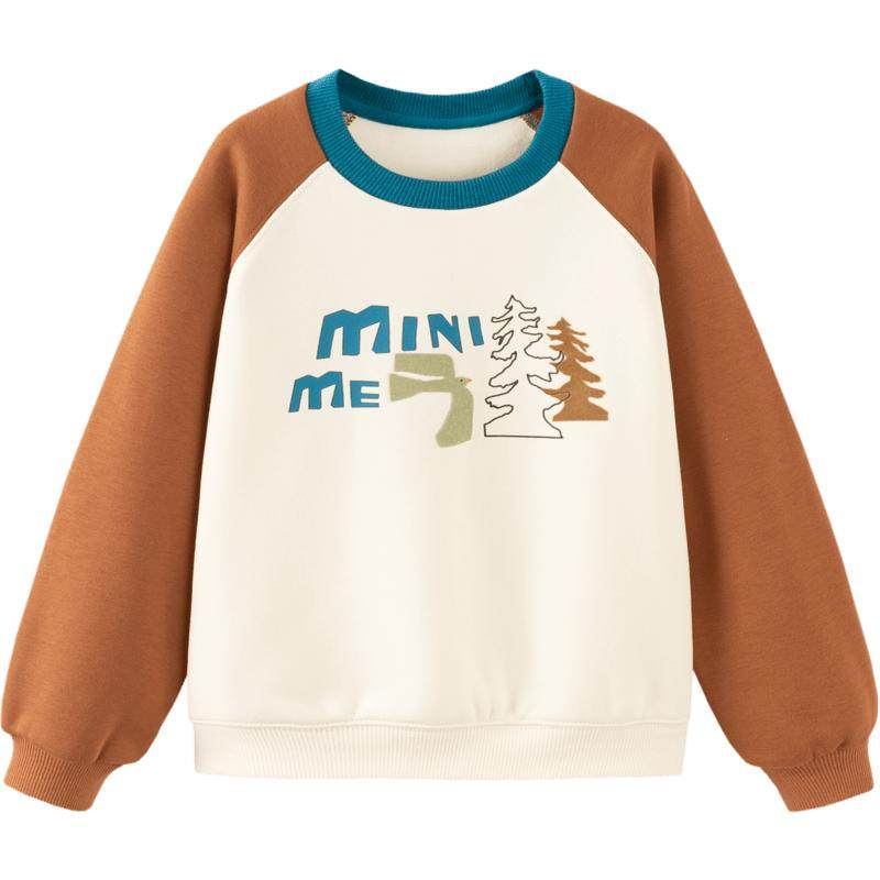 【舒暖卫衣】迷你巴拉巴拉男女童亲子冬保暖远红外抑菌上衣