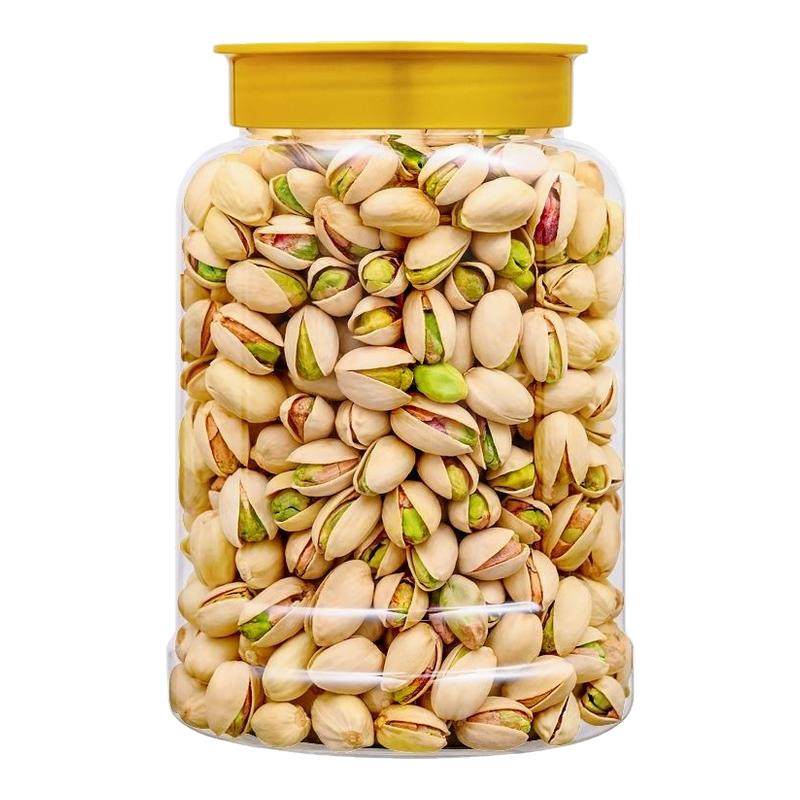 新货大颗粒开心果盐焗味罐装坚果炒货非原味孕妇儿童零食批发