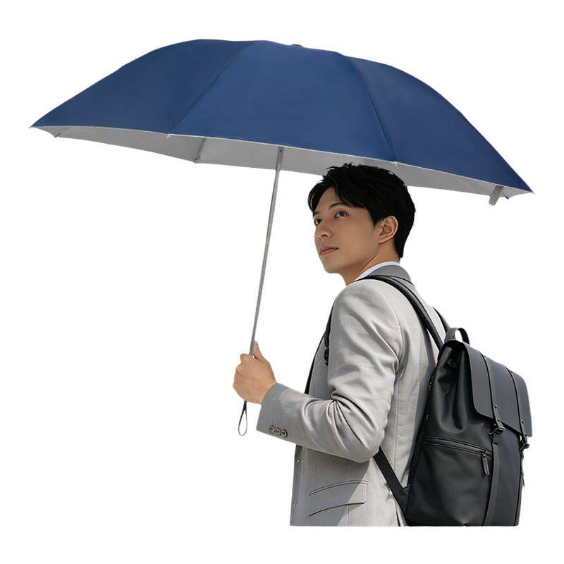 天堂伞 三折晴雨伞可定制 遮阳伞银胶防晒伞晴雨两用伞折叠伞