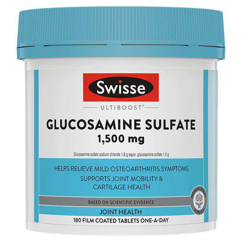 Swisse斯维诗氨糖软骨素维骨力硫酸氨基葡萄糖钙片中老年关节成人
