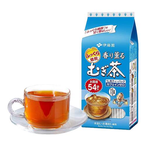 日本进口伊藤园大麦茶包54袋入