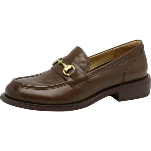 沙驰女鞋一脚蹬厚底乐福鞋单鞋女