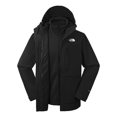 北面三合一冲锋衣男软壳内胆