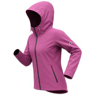 户外夹克秋冬女运动连帽开衫 外套JK129 粒子狂热 防水3L硬壳