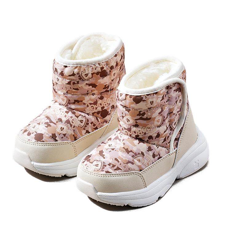 巴布豆童鞋女童冬鞋鞋子儿童雪地靴学步棉靴宝宝靴子加厚大棉鞋,童鞋/婴儿鞋/亲子鞋,雪地靴,淘宝优惠券,粉丝福利购,淘宝优惠卷