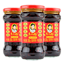 3瓶组合 油泼辣椒香辣拌饭拌面下饭酱 老干妈风味豆豉280g瓶装