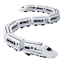 复兴小火车男孩高速动车模型 电动高铁和谐号列车玩具儿童网红爆款