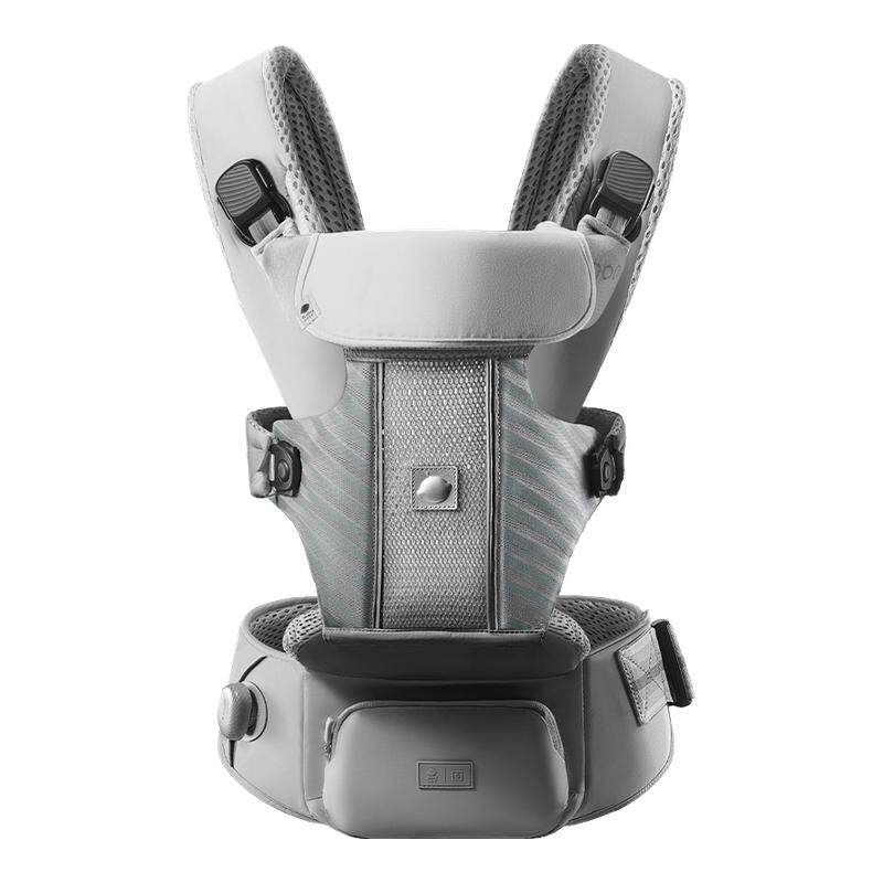babycare反重力婴儿背带宝宝坐凳两用外出抱娃神器旋钮款