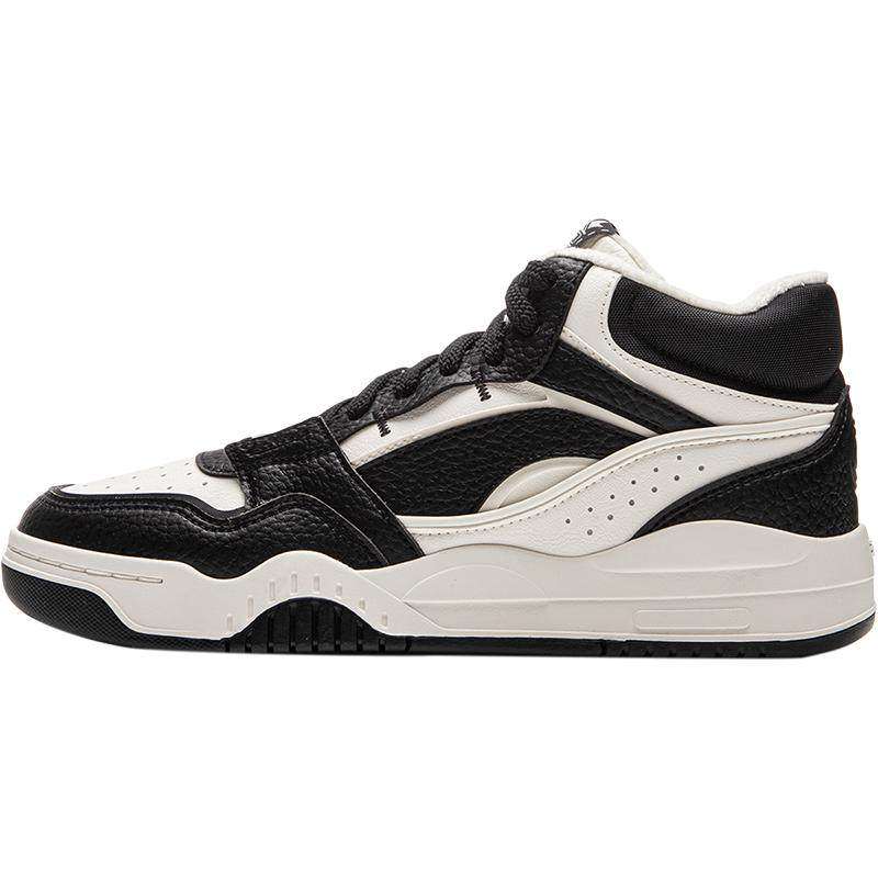 李宁月白Hi丨中帮板鞋女鞋冬季新款经典复古休闲鞋百搭运动鞋女款,运动鞋new,板鞋,淘宝优惠券,粉丝福利购,淘宝优惠卷