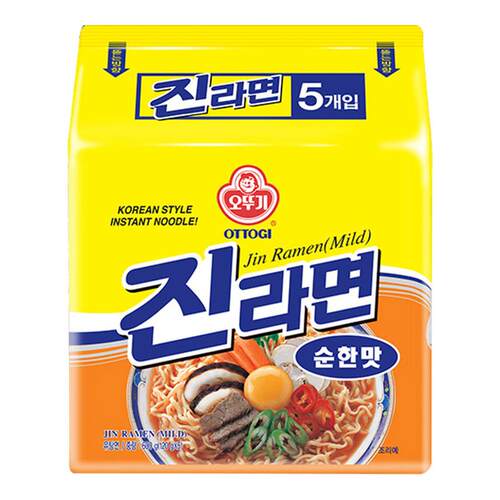 韩国进口不倒翁金拉面原味辣味