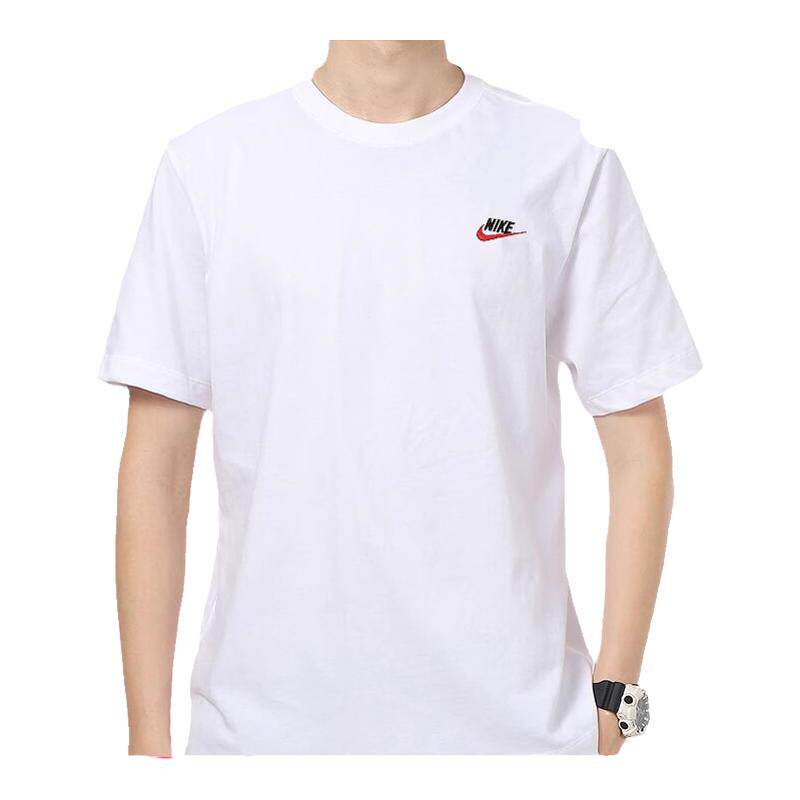 Nike耐克男装夏季新款运动休闲简约透气圆领短袖T恤 AR4999