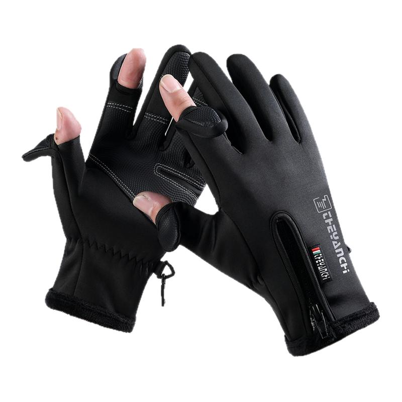 冬季保暖加厚手套女骑行电动车