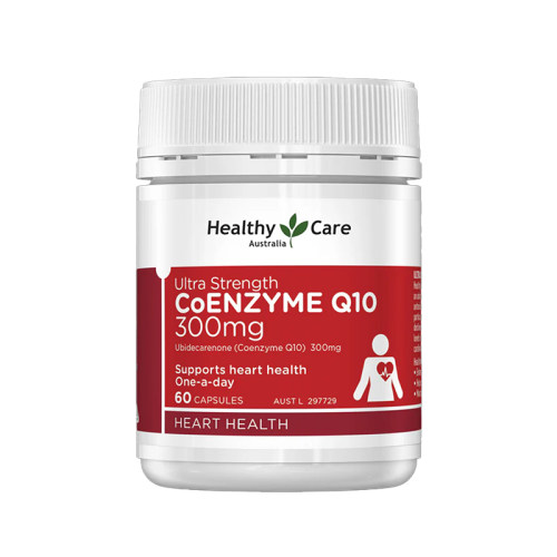 【自营】Healthy Care辅酶Q10胶囊高含量300mg中老年护心澳洲进口