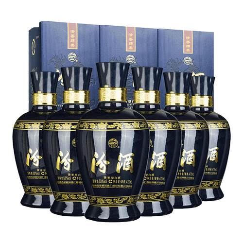 53度高度整箱清香型白酒山西汾酒