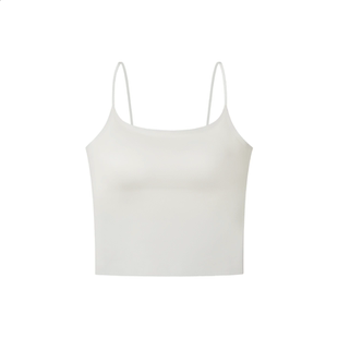 Relax 美背内外穿打底 young青仰吊带背心女带胸垫免穿文胸一体式
