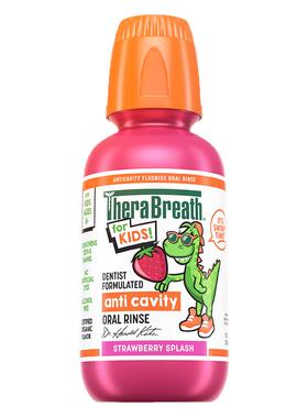 TheraBreath凯斯博士儿童温和漱口水防蛀牙含氟固齿 27年5月到期