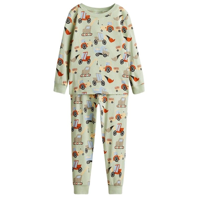 HM冬季童装儿童男童印花汗布睡衣套装1234973,淘宝优惠券,粉丝福利购,淘宝优惠卷