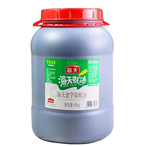 海天金字蚝油6kg大桶餐饮炒菜