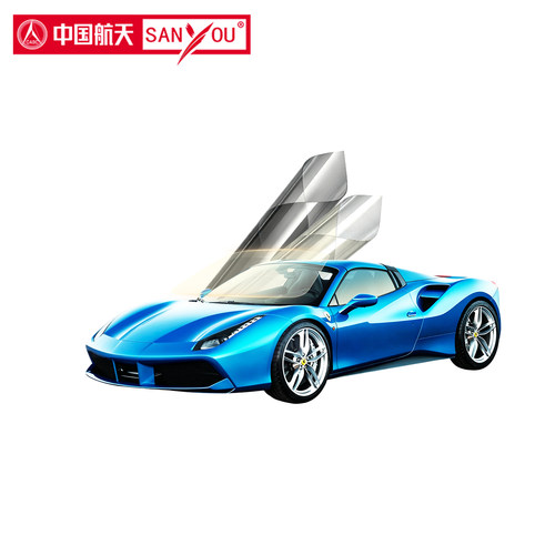 中国航天山由磁控金属汽车贴膜