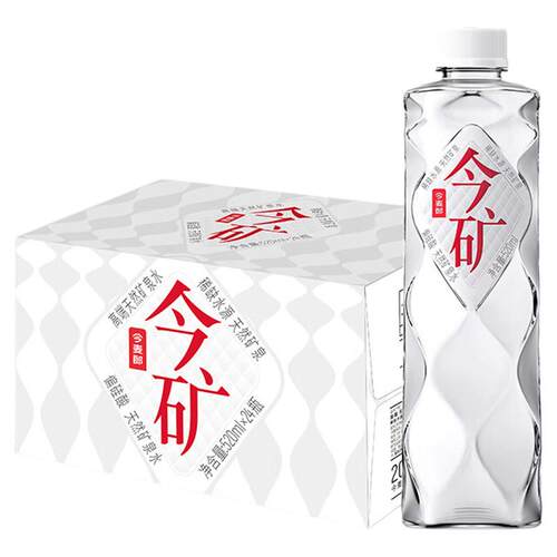 今麦郎天然矿泉水520ml*24瓶整箱