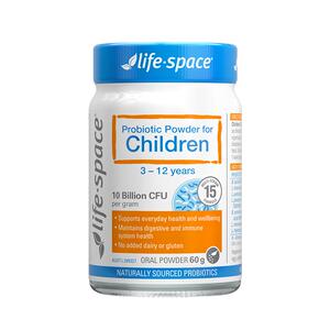 澳洲进口lifespace儿童益生菌粉3-12岁条装便携30袋升级版