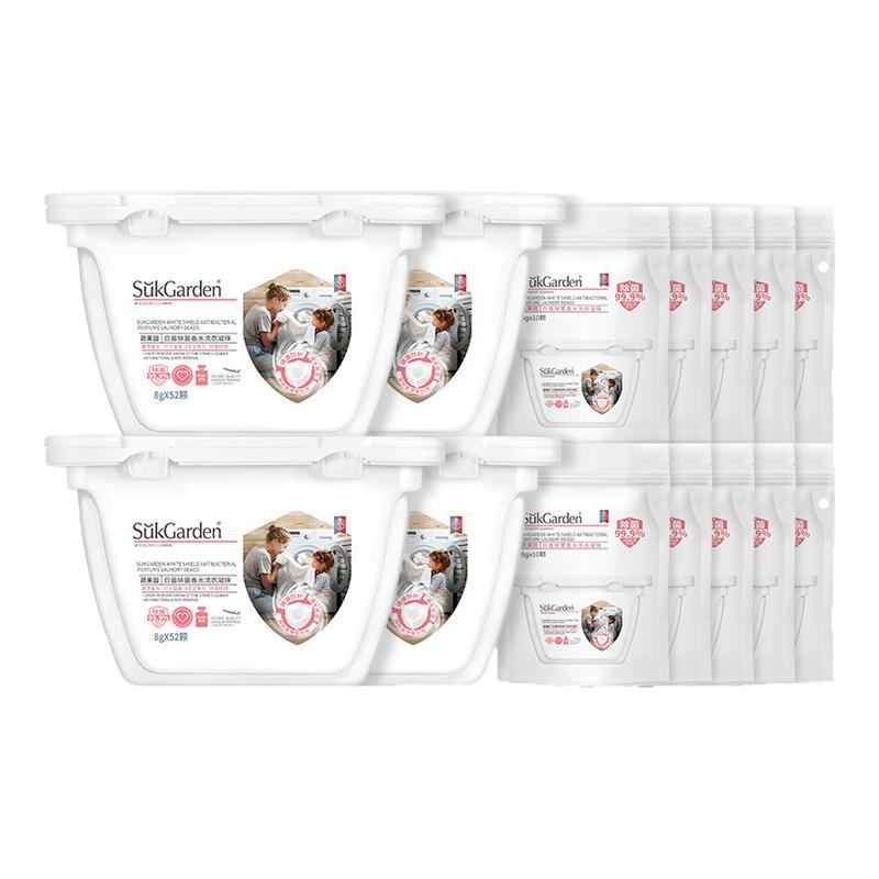 蔬果园白盾除菌香水洗衣凝珠