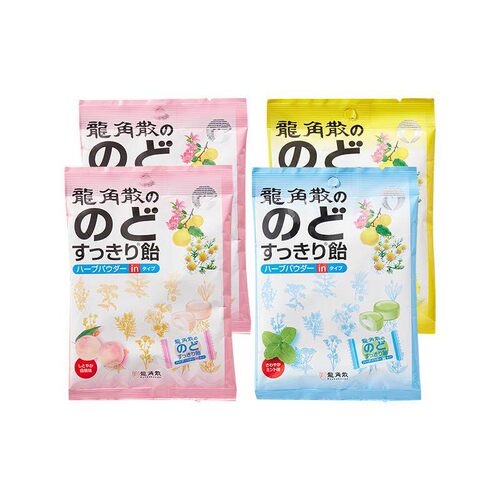 龙角散润喉护嗓4包320g