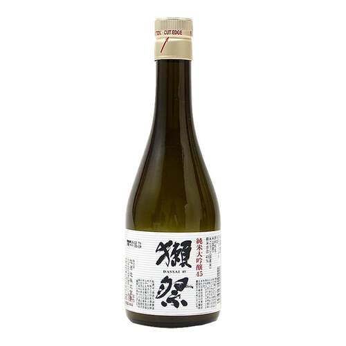 【无盒新效期】獭祭45日本清酒300ml*1瓶礼盒装纯米大吟酿15度