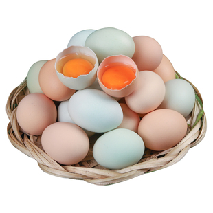 乡公馆鸡蛋新鲜30枚整箱正宗农家散养官方旗舰店生鲜无抗土鸡蛋