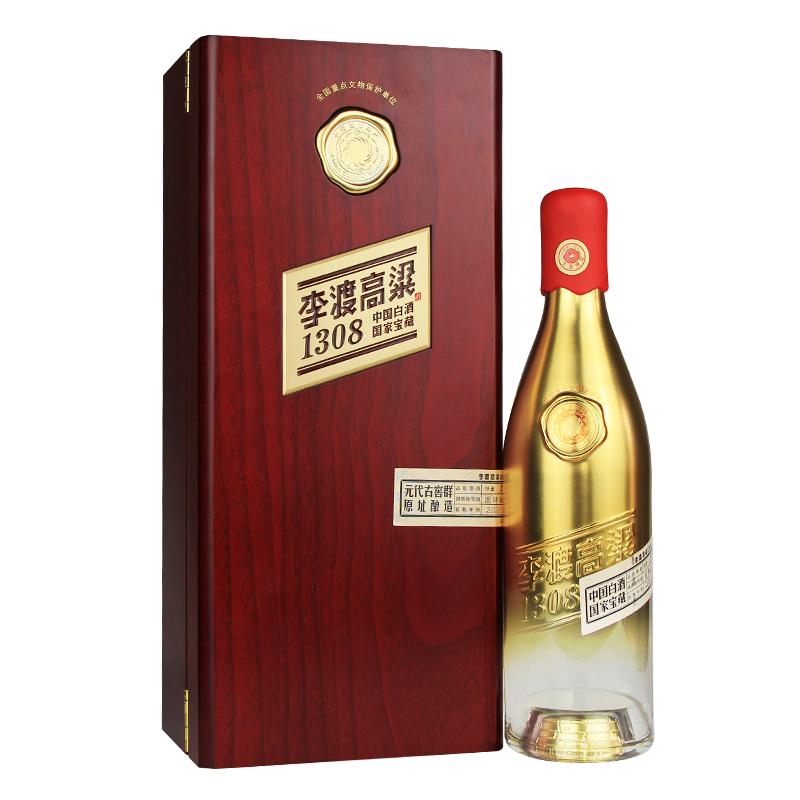 李渡1308单瓶52度500ml白酒