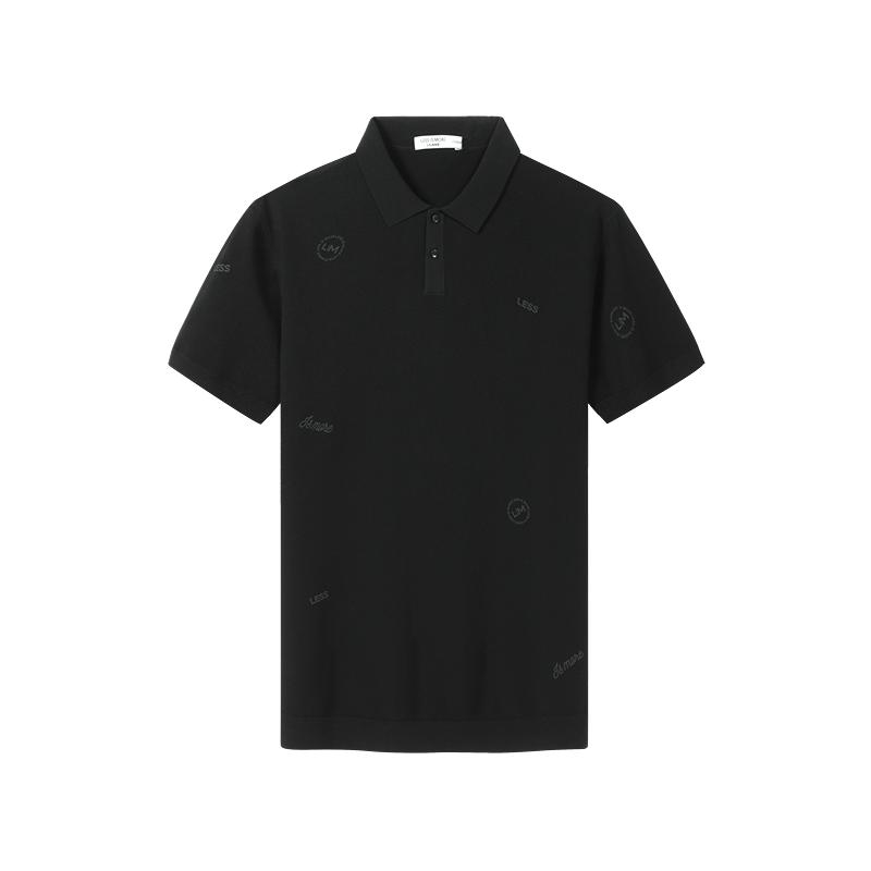 【粘纤混纺】利郎青年商务短袖polo衫2025夏季翻领休闲时尚上衣男