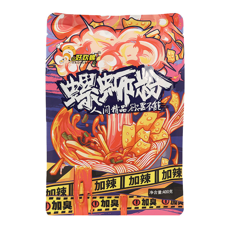 好欢螺螺狮粉加辣加臭柳州特产图片