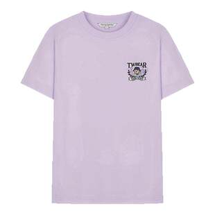 TeenieWeenie小熊T恤夏季 活力休闲白色基础纯色短袖