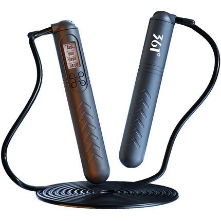 361跳绳健身减肥专用计数儿童小学生初中考体育成人钢丝绳子跳神